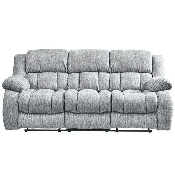 Wade Logan® Grovetown 88'' Pillow Top Arm Reclining Sofa Wayfair